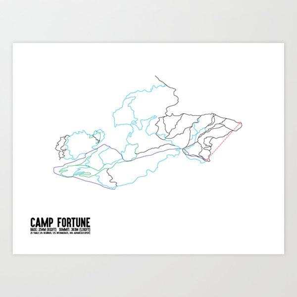 Camp Fortune Bike Trails