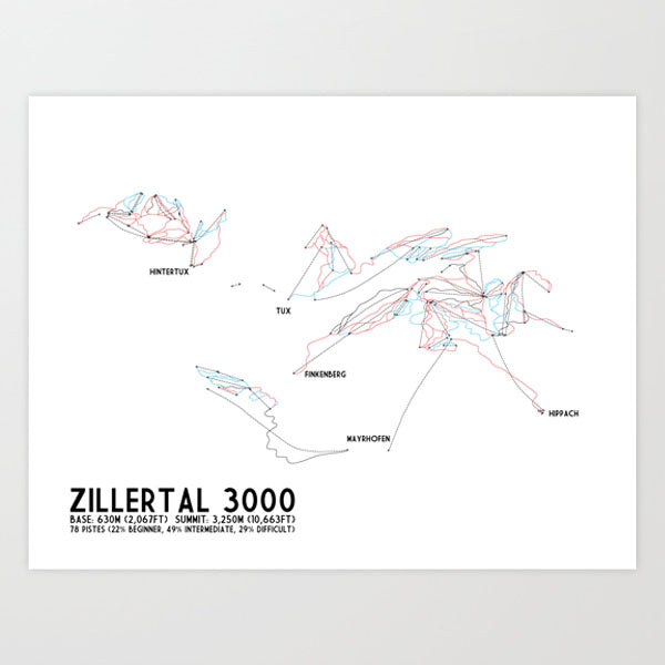 Zillertall 3000 (Mayrhofen - Hintertux)